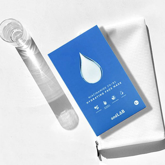 andLAB Niacinamide 2%+B5 Hydrating Face Mask (5pcs)