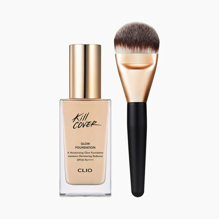 Clio Kill Cover Glow Foundation Special Set SPF50+ #02 Lingerie 38g