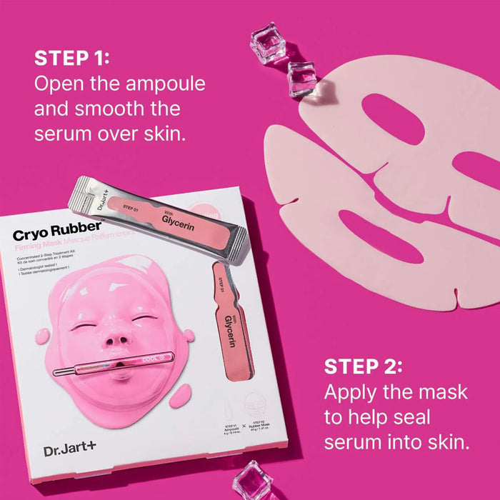 Dr.Jart+ Cryo Rubber with Firming Collagen Facial Mask (Pink)