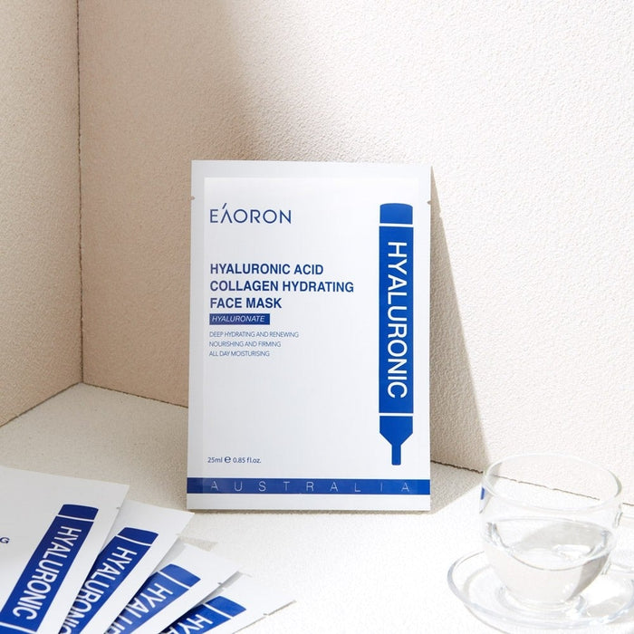 Eaoron Hyaluronic Acid Collagen Hydrating White Face Mask 5x25ml