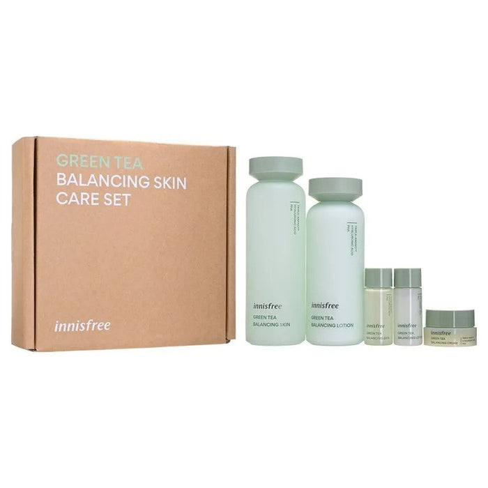 Innisfree Green Tea Balancing Skin Care Set (New Version)