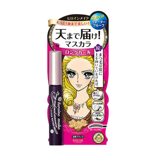 Kiss Me Heroine Make Mascara Long & Curl Super Waterproof 01Jet Black (TW)