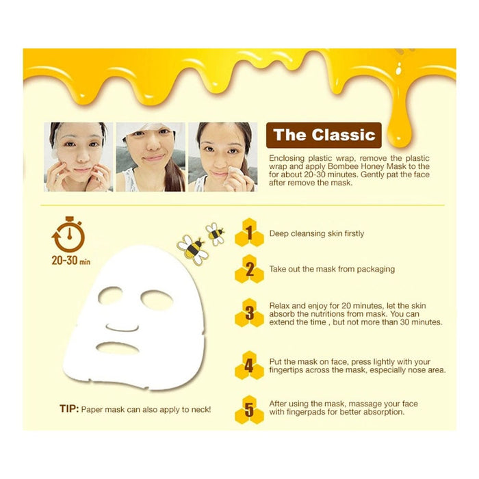 Papa Recipe Bombee Honey Mask (10pcs)