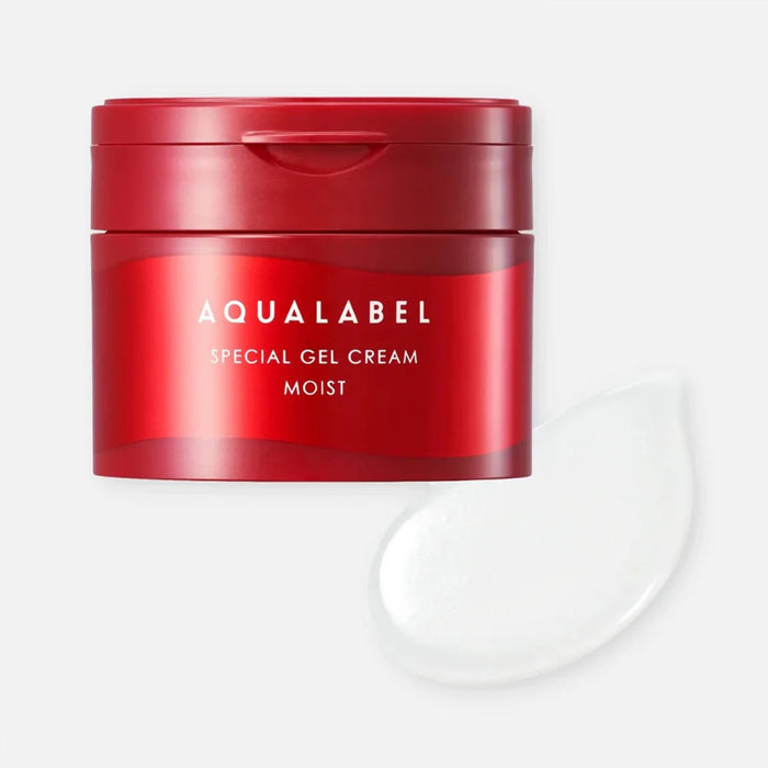 Shiseido Aqua Label Special Gel Cream Moist 90g - Red