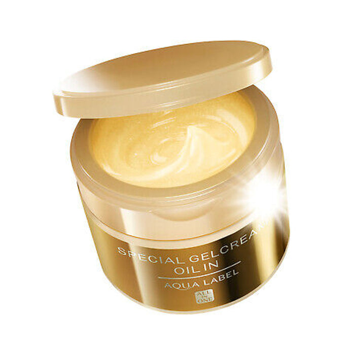 Shiseido Aqua Label Special Gel Cream Oil In 90g - Gold