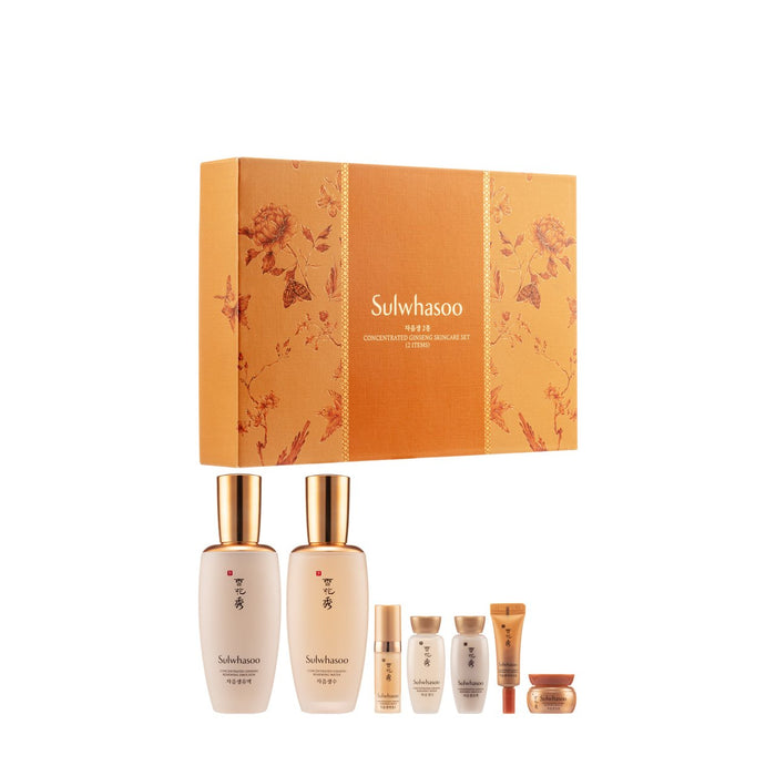 Sulwhasoo Concentrated Ginseng Skincare Set (2 Items + 5 Samples)